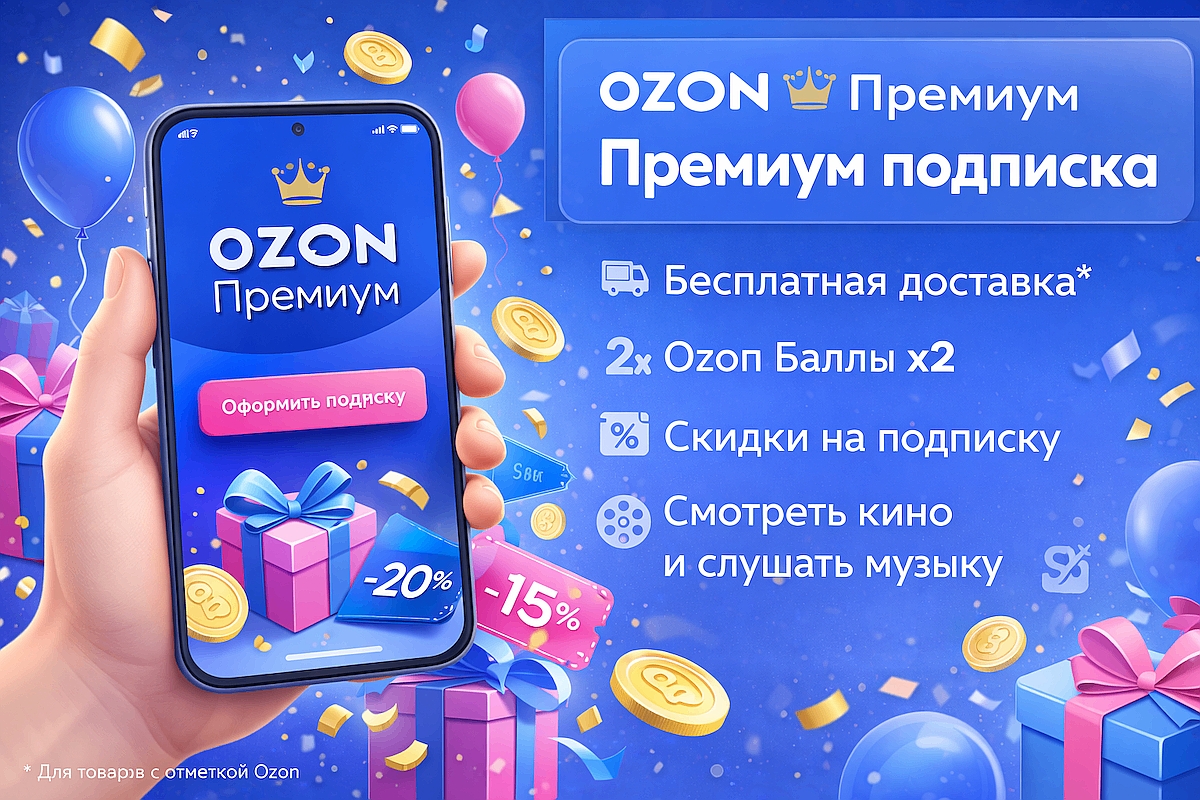 Ozon Premium: что это и что даёт покупателю